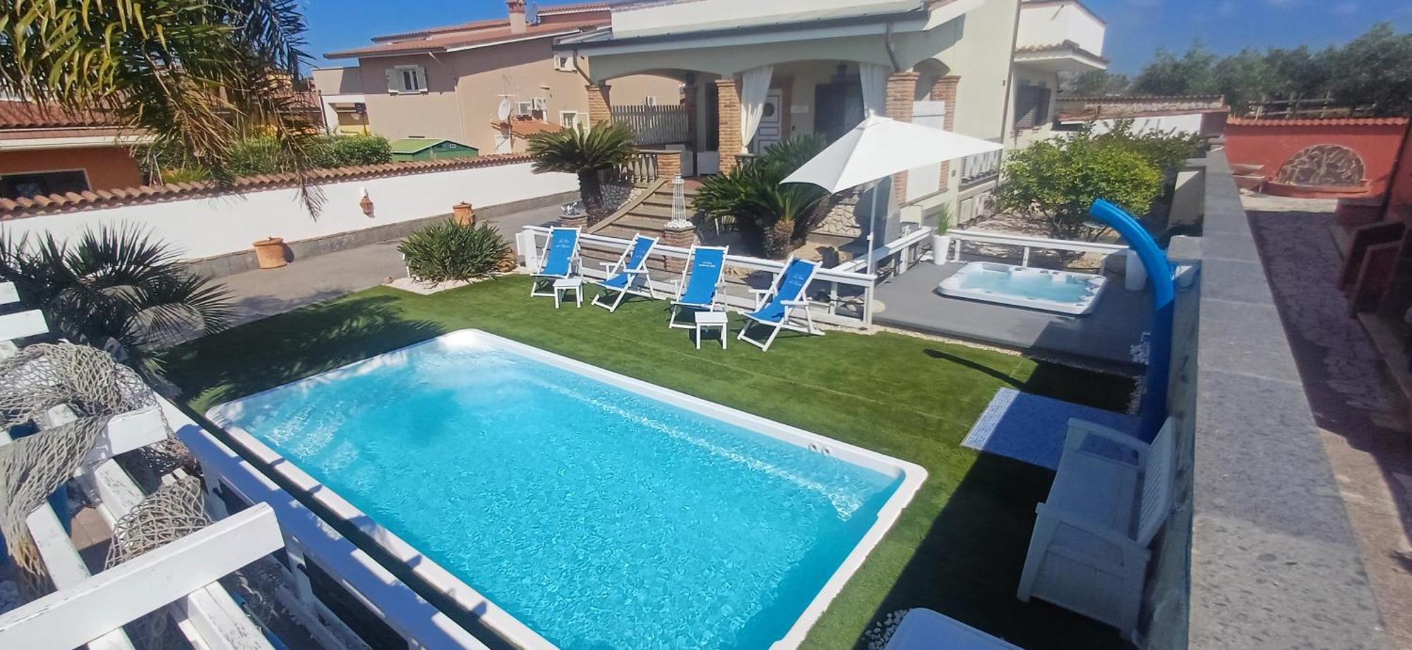 Alloggi Turistici Con Piscina Palestra Jacuzzi Sauna Anzio Exterior foto